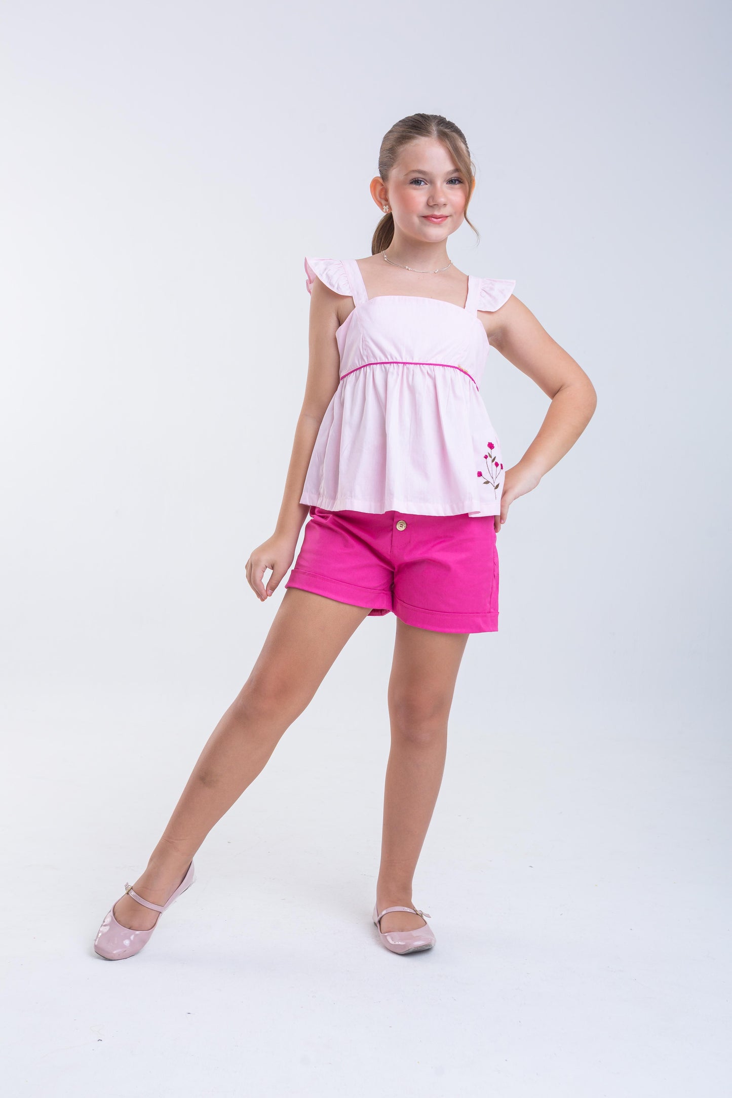 CONJ DE SHORT ALINE 10100666
