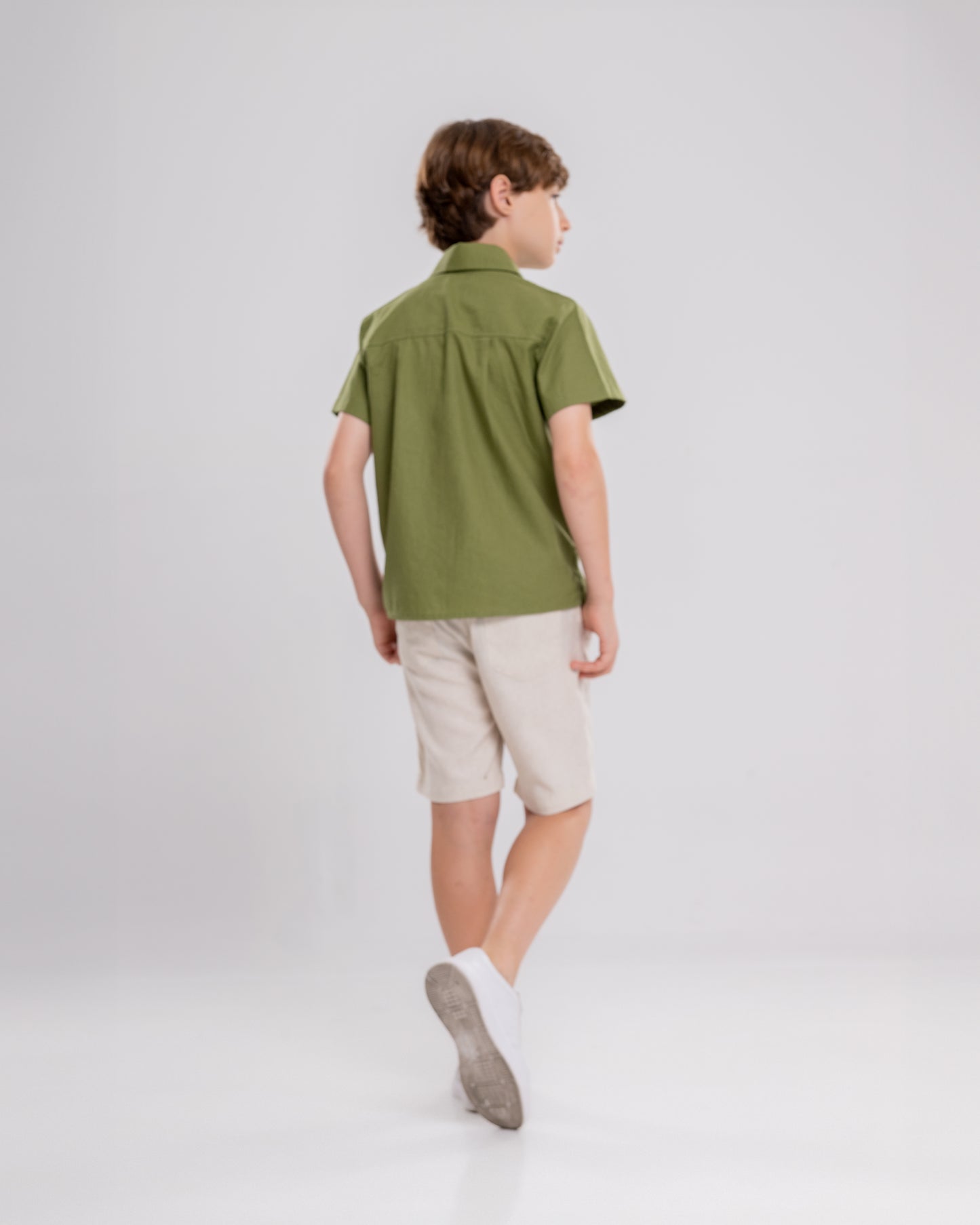 Conjunto Infantil Masculino Camiseta e Short Casual Confortável em Tecido Leve Premium – Joaquin Parangolé Kids