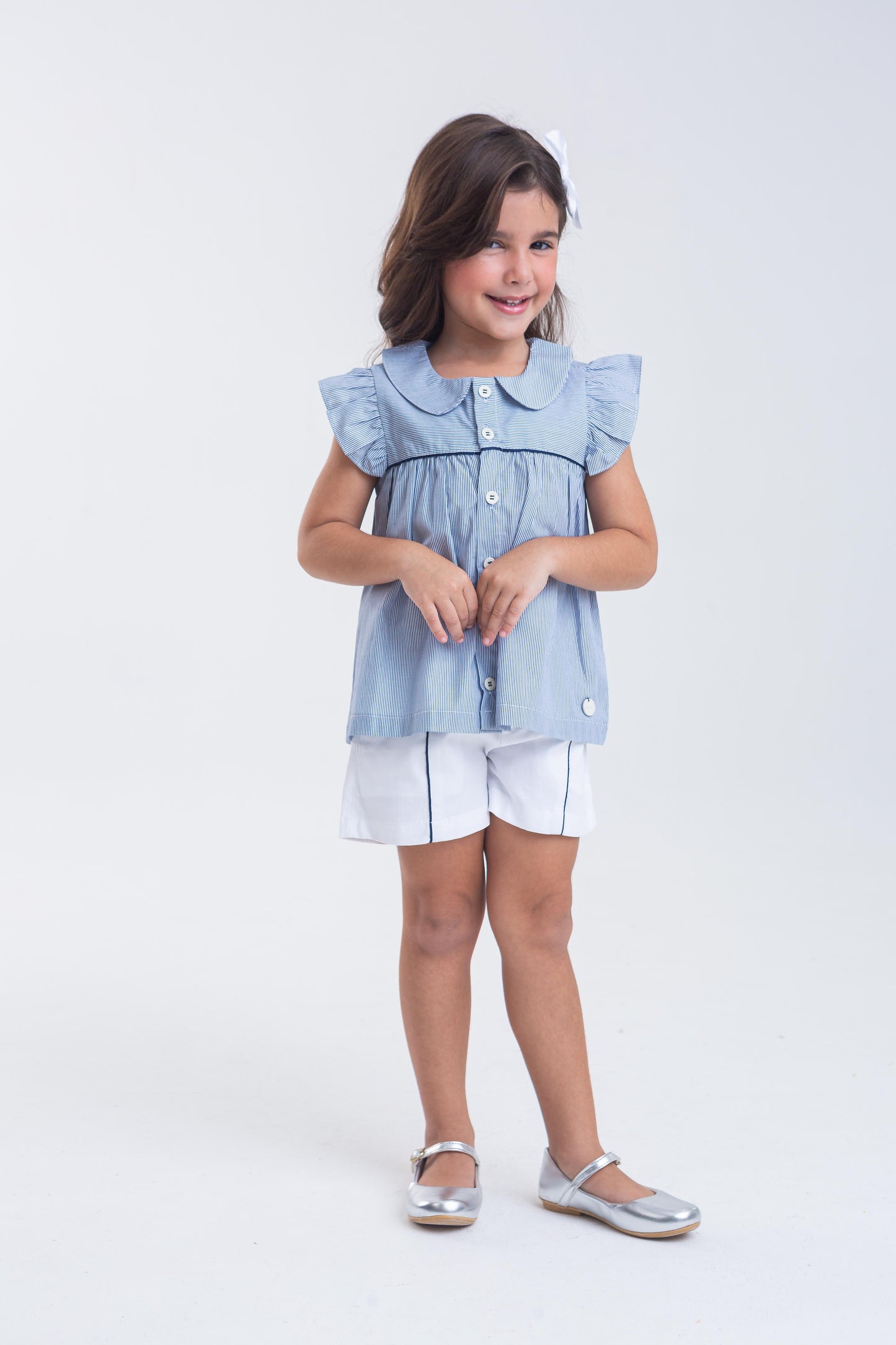 Conjunto Infantil Feminino Casual Confortável em Tecido Leve Premium – Isabella Parangolé Kids