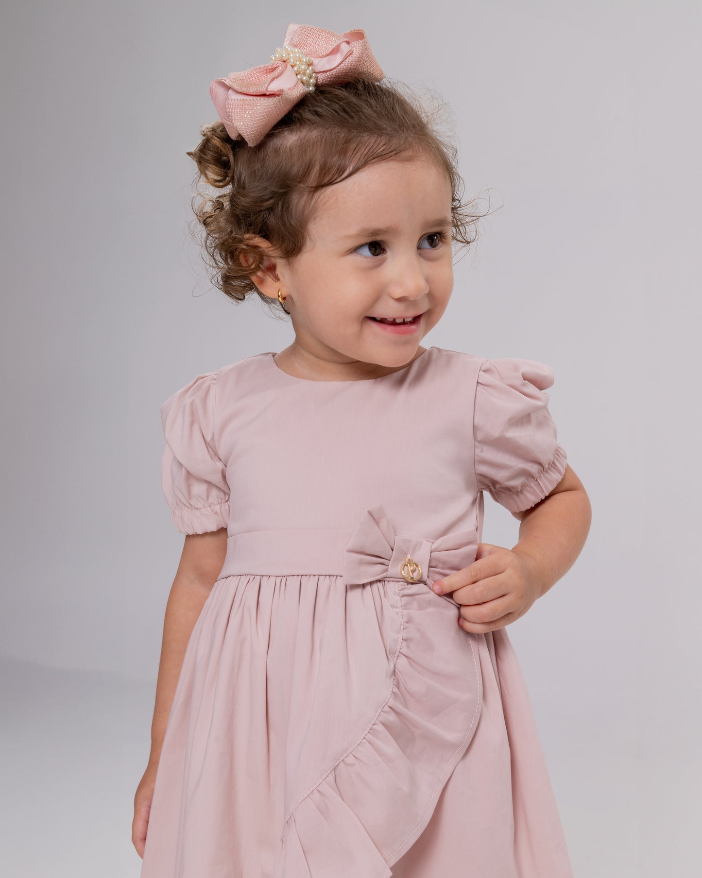 Vestido Infantil Feminino Casual Confortável em Tecido Leve Premium Jamilly – Parangolé Kids