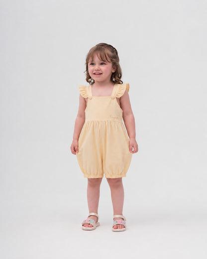 Macaquito Infantil Feminino Casual Confortável em Tecido Leve Premium – Laura Parangolé Kids