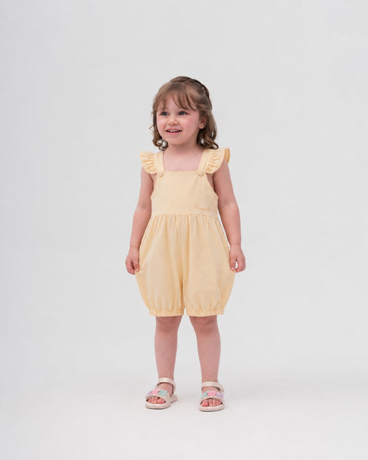 Macaquito Infantil Feminino Casual Confortável em Tecido Leve Premium – Laura Parangolé Kids