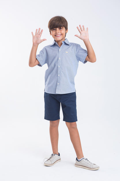 Conjunto Juvenil Masculino Casual Confortável em Tecido Leve Premium – Joaquim Parangolé Kids