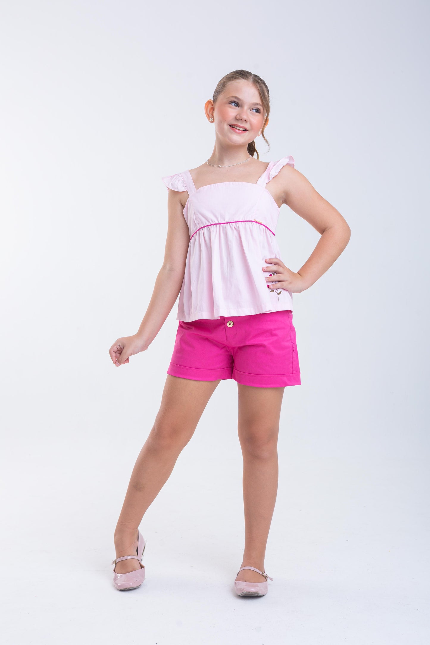 CONJ DE SHORT ALINE 10100666