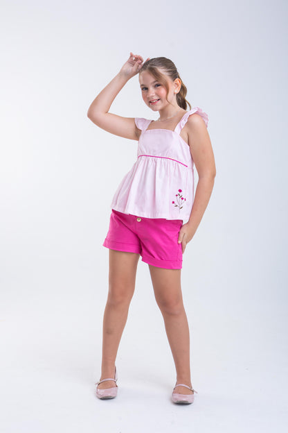 CONJ DE SHORT ALINE 10100666
