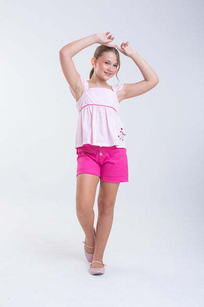 CONJ DE SHORT ALINE 10100666