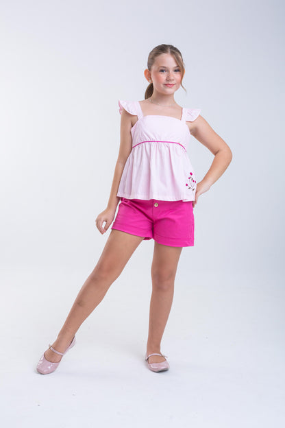 CONJ DE SHORT ALINE 10100666