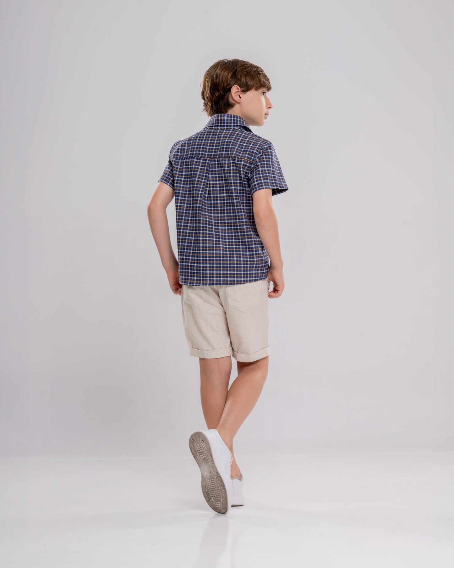 Conjunto Infantil Masculino Camiseta e Short Casual Confortável em Tecido Leve Premium – Heitor Parangolé Kids