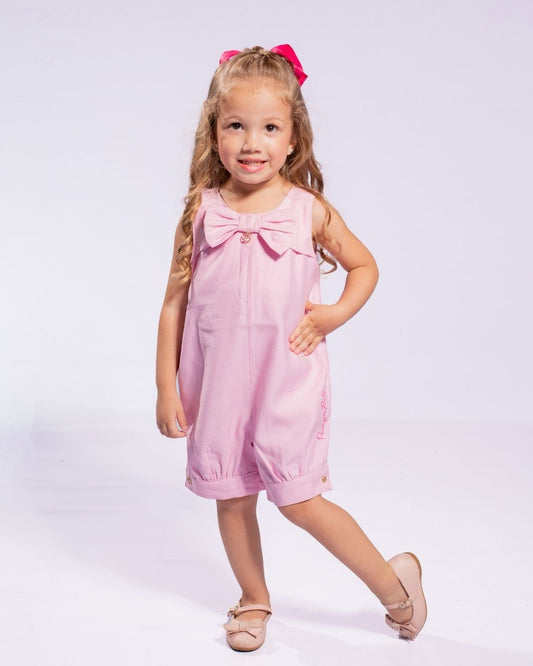 Macaquito Infantil Feminino Casual Confortável em Tecido Leve Premium Andressa – Parangolé Kids