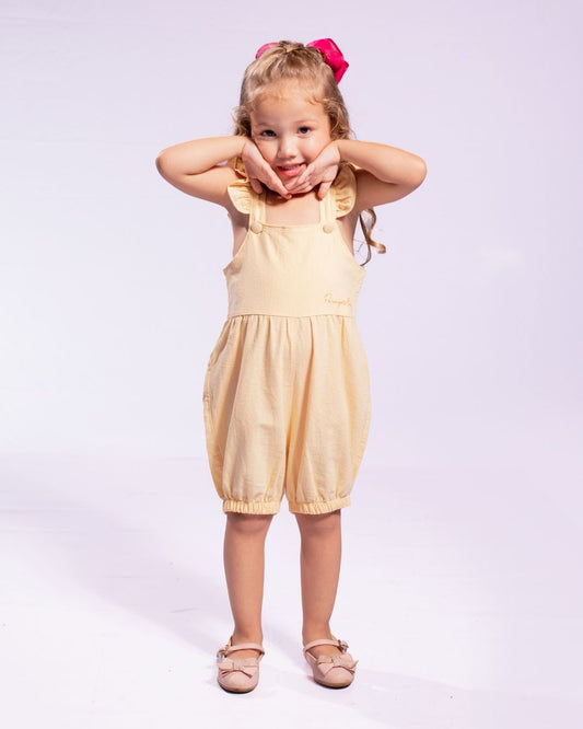 Macaquito Infantil Feminino Casual Confortável em Tecido Leve Premium – Laura Parangolé Kids