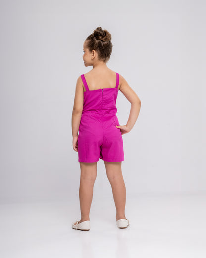 Macaquito Infantil Feminino Casual Confortável em Tecido Leve Premium Natalia – Parangolé Kids