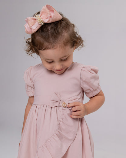 Vestido Infantil Feminino Casual Confortável em Tecido Leve Premium Jamilly – Parangolé Kids
