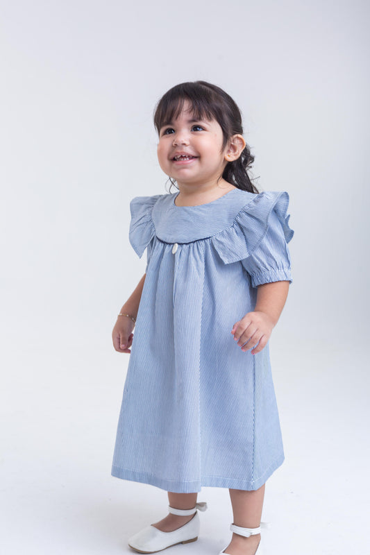 Vestido Infantil Feminino Casual Confortável em Tecido Leve Premium Jully – Parangolé Kids